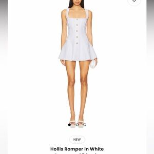 Lovers and Friends White Hollis Romper